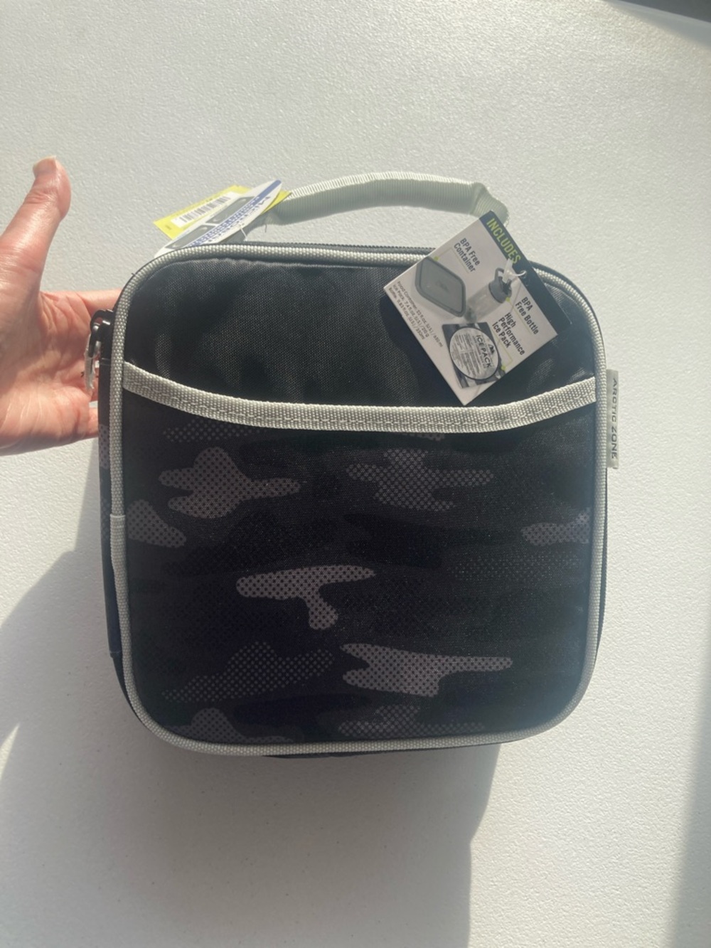 Arctic Zone camo print lunch box BPA food and drink container & ice pack - Picture 7 of 17